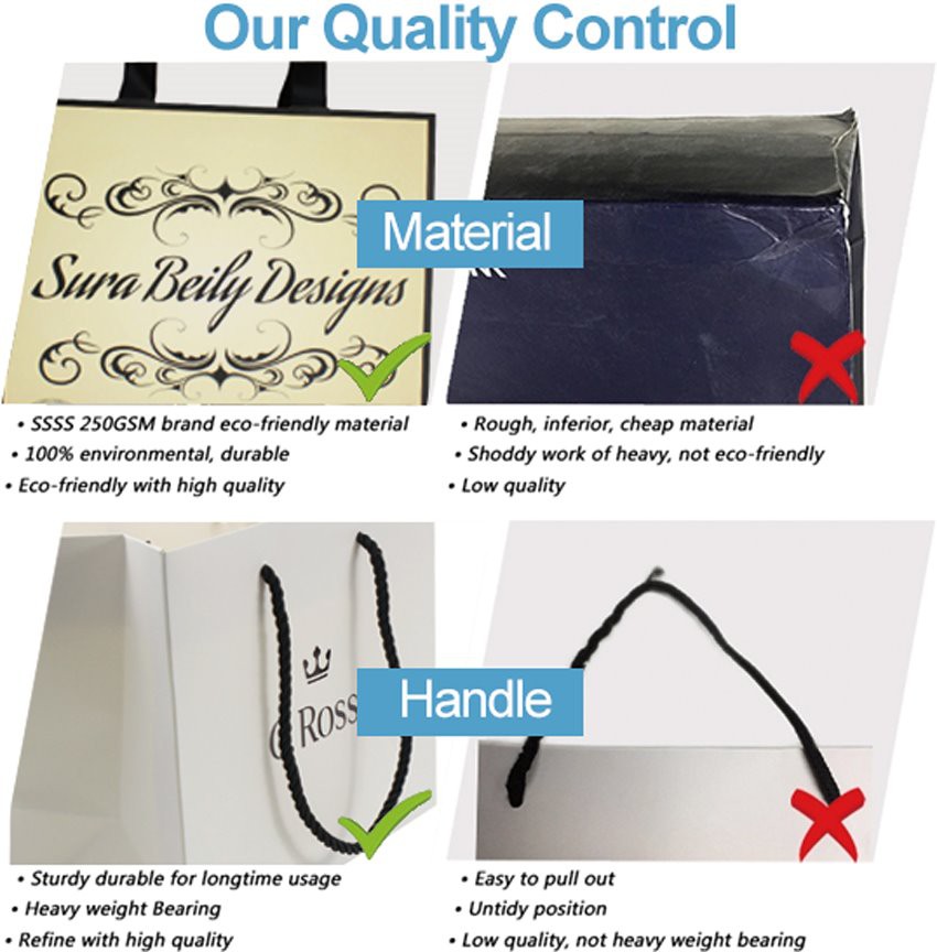 Minglai quality paper bag control